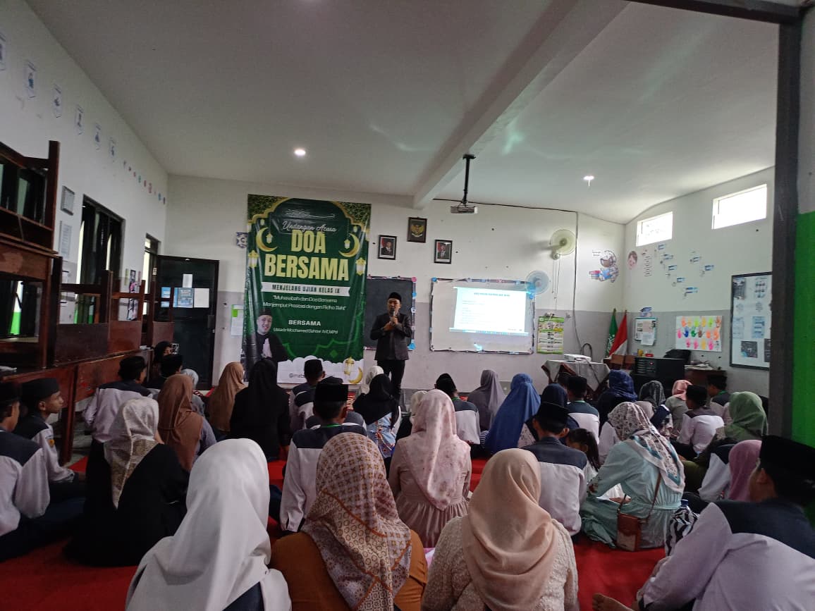 DOA BERSAMA MENJELANG UJIAN KELAS 9 TA 2025/2026